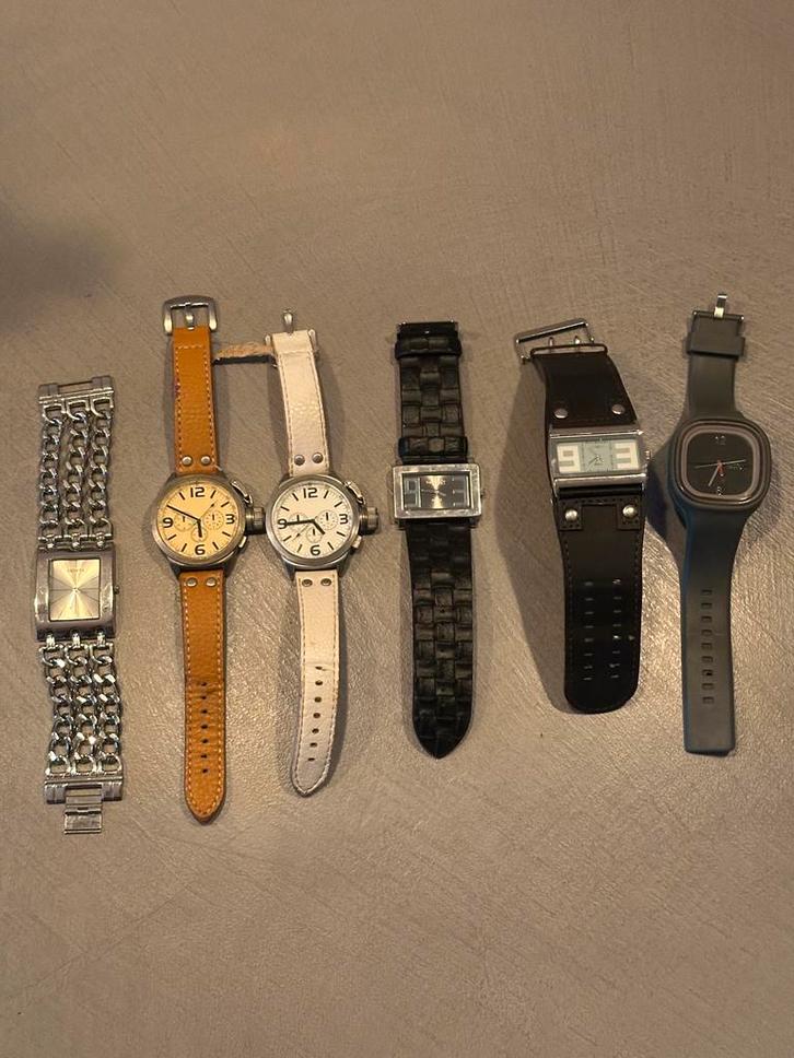 Ouderwetse Dameshorloges - Partij, Sieraden, Tassen en Uiterlijk, Horloges | Dames, Gebruikt, Polshorloge, Overige merken, Staal