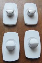 4 (handdoek) haken, bad, Ophalen of Verzenden, Nieuw, Bad & Douche