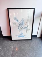 Disney Goofy Poster - 52x73 cm, Antiek en Kunst, Ophalen