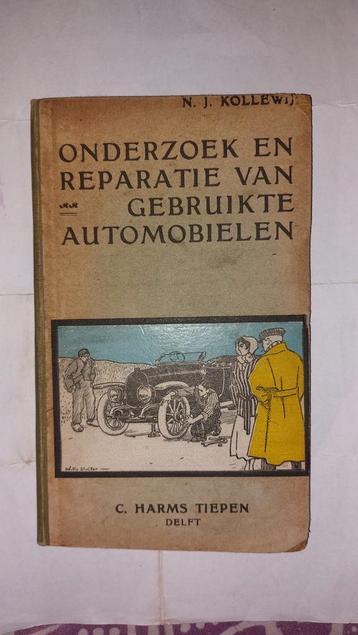 Antieke Boekjes over Auto's en Motoren beschikbaar voor biedingen