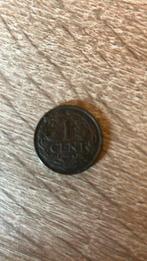 1 cent 1924 moeilijk jaar in nette kwaliteit, Postzegels en Munten, Munten | Nederland, Ophalen of Verzenden, Koningin Wilhelmina