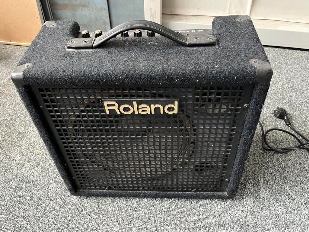 Roland versterker KC-100, Ophalen, Zo goed als nieuw, Minder dan 500 watt, Keyboardversterker