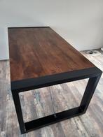 Splinternieuwe tafel staal/hout 180cmx90cmx77cm hoog, Ophalen, Nieuw, 50 tot 100 cm, 150 tot 200 cm