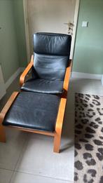 Leren ikea stoel, Huis en Inrichting, Ophalen, Gebruikt