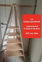 planten/boekenrek, Huis en Inrichting, Woonaccessoires | Wandplanken en Boekenplanken, Nieuw, Ophalen