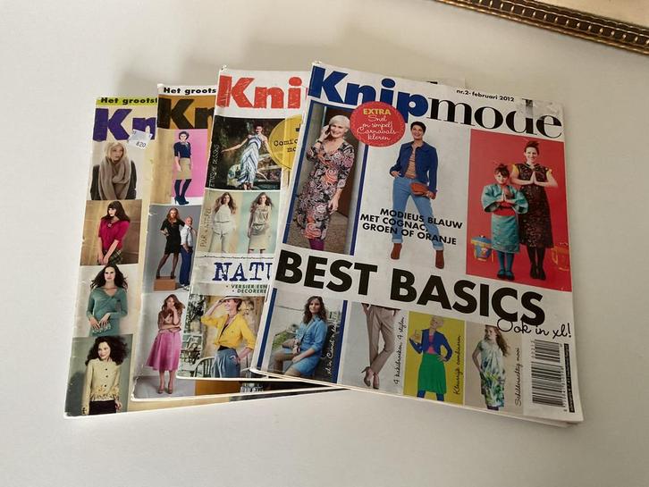 Knip mode 2014, 2000 t/m 2012, 1998, Hobby en Vrije tijd, Kledingpatronen, Zo goed als nieuw, Vrouw, Knipmode, Ophalen of Verzenden