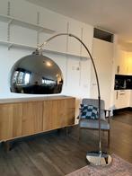 Vintage Booglamp Chroom | Voor opknapproject, Huis en Inrichting, Lampen | Vloerlampen, Ophalen, Gebruikt, Vintage, 150 tot 200 cm