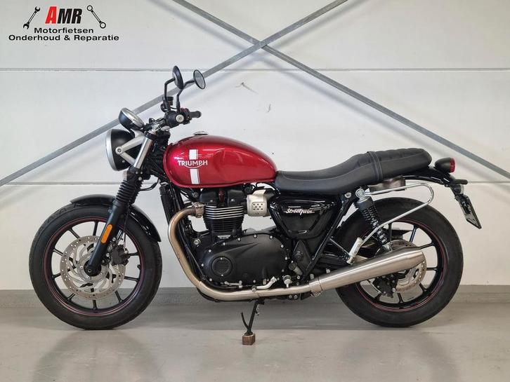 TRIUMPH STREET TWIN BONNEVILLE (bj 2018), Motoren, Motoren | Triumph, Bedrijf, Toermotor, meer dan 35 kW, 2 cilinders, Motorrijbewijs A