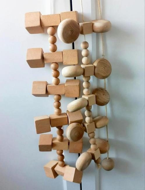 Vintage Jukka Finland/houten trekspeelgoed/jaren 70, Kinderen en Baby's, Speelgoed | Houten speelgoed, Gebruikt, Duw- of Trekspeelgoed