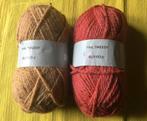 Twee bollen tweed breigaren, Ophalen of Verzenden, Zo goed als nieuw, Breien of Haken, Wol of Garen