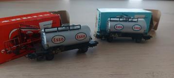 Märklin DB/Esso ketelwagens artnr 4501 in ovp beschikbaar voor biedingen