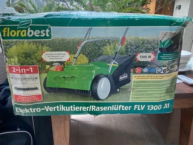 Florabest ferticuteermachine, Tuin en Terras, Verticuteermachines, Nieuw, Elektrisch, Ophalen