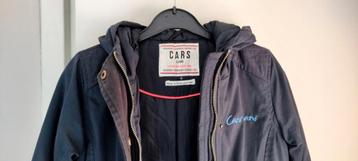Cars Jeans blauwe parka jas mt128 beschikbaar voor biedingen