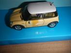 New Mini plus caravan, Hobby en Vrije tijd, Modelauto's | 1:43, Ophalen of Verzenden, Nieuw, Auto, Overige merken