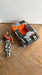 Action man jungle explorer tank max steel boomerang vintage, Ophalen of Verzenden, Gebruikt