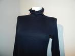 Marccain zwart tuniek dubbel kolletje merk druk zijkant N4, Maat 38/40 (M), Zwart, Ophalen of Verzenden, Gedragen
