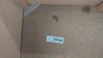 Ikea lage poef wit, Ophalen of Verzenden, Zo goed als nieuw, Rond, 50 tot 75 cm