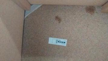 Ikea lage poef wit beschikbaar voor biedingen