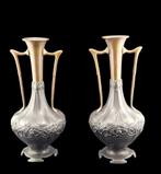 WMF Antieke vazen met bronzen accenten Jugendstil, Ophalen of Verzenden