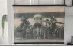 Vliegtuig Sikorsky  / Linnen afdruk in  sepia 1925, Huis en Inrichting, Ophalen of Verzenden, Nieuw, Overige typen, Minder dan 50 cm