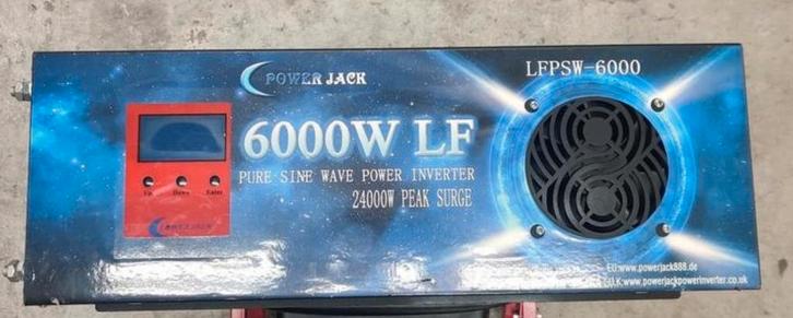 Inverter, omvormer 48V dc naar 220V ac 6000w, 24000 peak., Hobby en Vrije tijd, Overige Hobby en Vrije tijd, Zo goed als nieuw