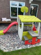 Smoby speelhuisje met glijbaan, Ophalen, Gebruikt, Kunststof