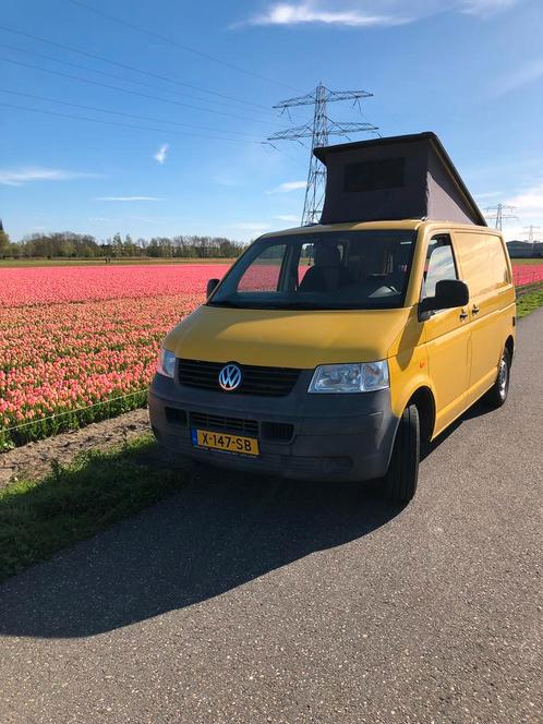 Heerlijke VW Transporter T5 buscamper met weinig kilometers, Caravans en Kamperen, Campers, Particulier, Bus-model, tot en met 2