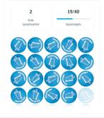 AH zegels glazen, Ophalen of Verzenden, Winkel, Super of Benzinepomp, Zegels, Bonnen of Punten