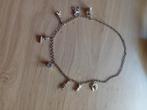 Ketting met 8 hangers, Met hanger, Gebruikt, Ophalen of Verzenden, Zilver