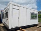 Kantoorunit 6x6 Toilet Keuken 4 Grote Ramen Rolluiken, Ophalen