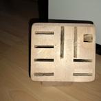 Houten Messenblok, Ophalen, Gebruikt