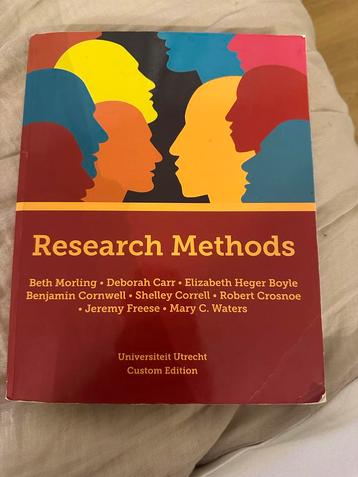 Onderzoeksmethoden Utrecht Editie, Research Methods beschikbaar voor biedingen