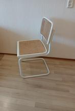 Buisframe stoel - Webbing – Breuer – Thonet -  Cesca stijl, Ophalen, Gebruikt, Wit, Vintage