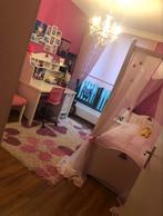 Complete Tienerkamer - Wit/Roze, Huis en Inrichting, Ophalen, Zo goed als nieuw, Eenpersoons