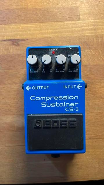 Boss CS-3 beschikbaar voor biedingen