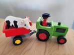 Playmobil tractor met aanhangwagen 6715, Ophalen of Verzenden, Zo goed als nieuw