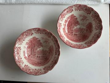 J&G Meakin Royal Staffordshire Kom (2 stuks) beschikbaar voor biedingen