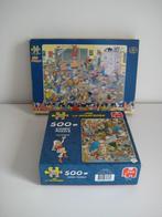 Legpuzzels Jan van Haasteren 2x500 stukjes vang de muis, Ophalen of Verzenden, 500 t/m 1500 stukjes, Gebruikt, Legpuzzel