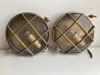 Scheepslamp maritiem nautisch muur - plafond, Ophalen of Verzenden, Zo goed als nieuw, Overige materialen, Maritiem nautisch scheepvaart