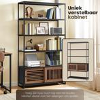 O'Daddy Boekenkast Industrieel Stellingkast Opbergkast, Ophalen, Met deur(en), Nieuw, 50 tot 100 cm
