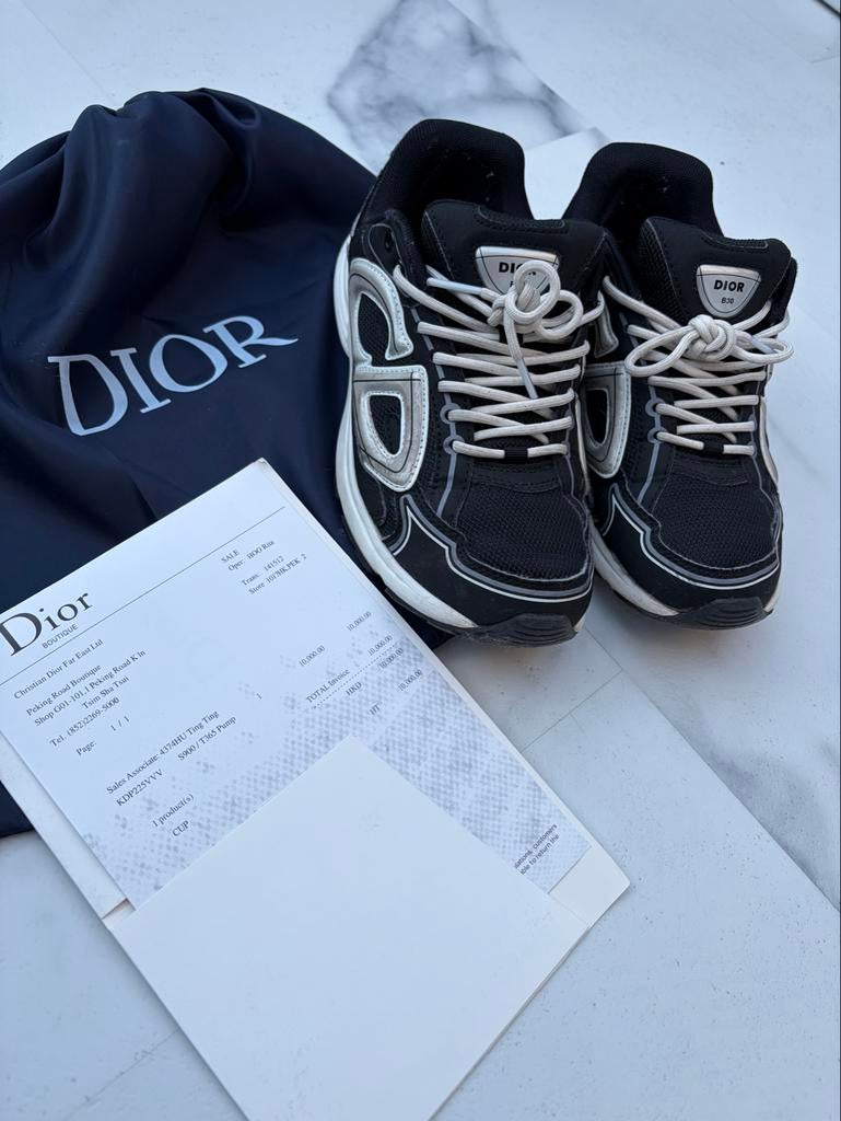 Dior B30 Sneakers - Stijlvol en Comfortabel, Ophalen, Nieuw, Zwart, Sneakers of Gympen
