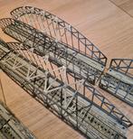 Marklin 7163, HO, wisselstroom, metalen boogbrug, 6 stuks..., Hobby en Vrije tijd, Modeltreinen | H0, Wisselstroom, Rails, Ophalen of Verzenden