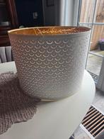 IKEA Lampenkap - Wit met Gouden Binnenkant, Huis en Inrichting, Lampen | Lampenkappen, Ophalen, Gebruikt, 25 tot 50 cm, Wit
