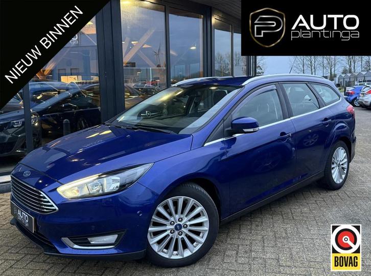 Ford Focus Wagon 1.0 Titanium Edition 125PK | Zeer Nette Sta, Auto's, Ford, Bedrijf, Te koop, Focus, ABS, Airbags, Airconditioning