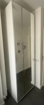 Ikea PAX kast Wit met spiegel deur, Ophalen, Overige materialen, 200 cm of meer, 50 tot 100 cm