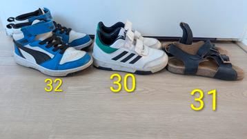 Ik verkoop 3 paar schoenen tegelijkertijd. beschikbaar voor biedingen