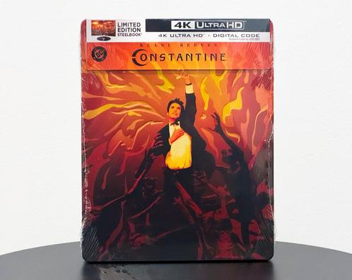 Constantine 4K UHD Blu-Ray STEELBOOK (US Import), Cd's en Dvd's, Blu-ray, Nieuw in verpakking, Science Fiction en Fantasy, Ophalen of Verzenden