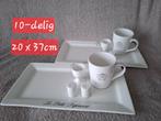 Riviera Maison ontbijtset 10-delig, Ophalen, Zo goed als nieuw