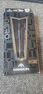 24g Mission NERO Darts 90% Tungsten Barrels, Ophalen of Verzenden, Zo goed als nieuw, Flights