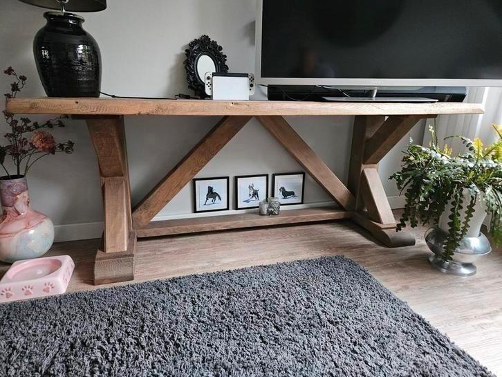 Sidetable TV Meubel Wandmeubel, Huis en Inrichting, Tafels | Sidetables, Zo goed als nieuw, 50 tot 75 cm, 150 tot 200 cm, Rechthoekig